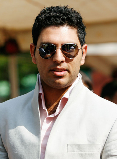 Yuvraj Singh in whites again